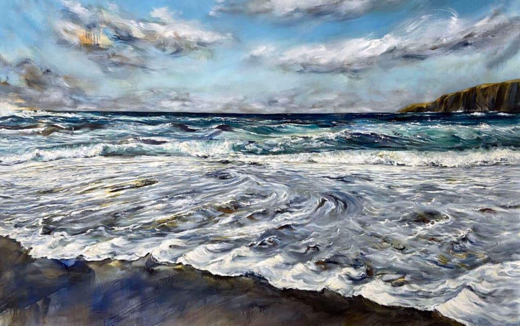 Tiffany Blaise Emerald Ocean Ian Tan Gallery