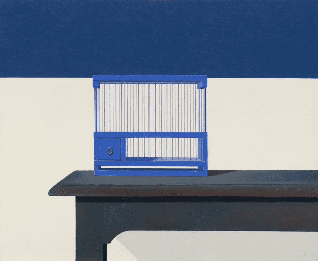 Wim Blom Empty birdcage Ian Tan Gallery