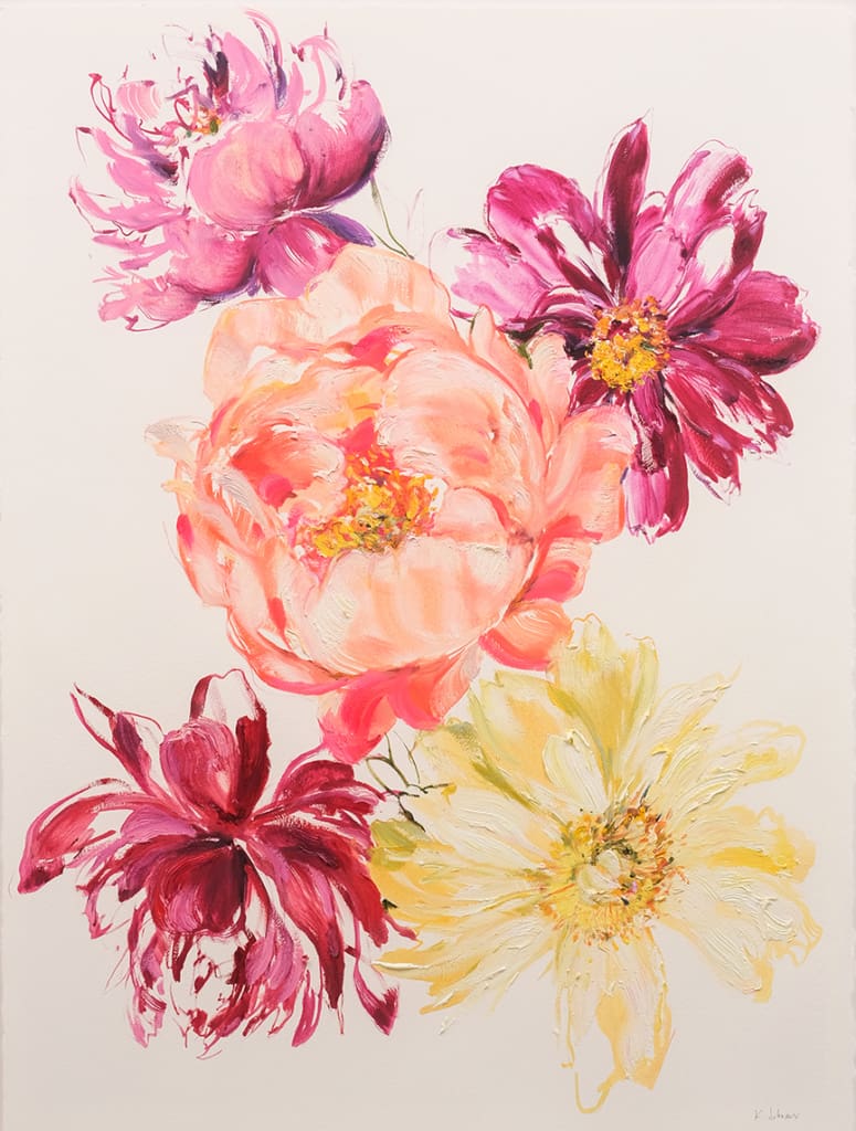 Krista Johnson Peonies-Grateful For Each Of You Ian Tan Gallery