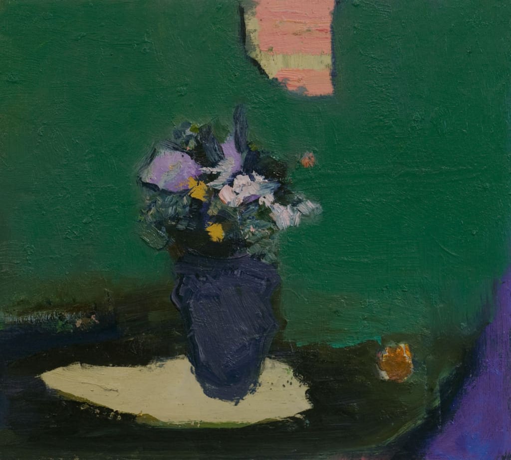 Jennifer Hornyak Violet With Coral Stripe Ian Tan Gallery