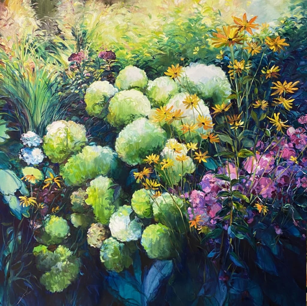 Krista Johnson hydrangea Ian Tan Gallery